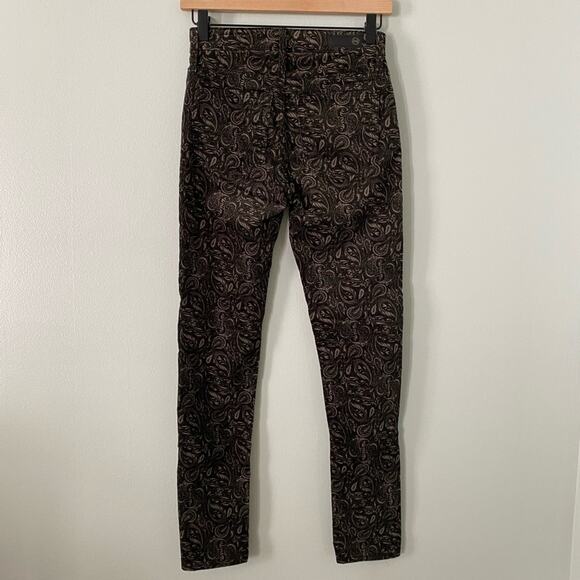 AG Adriana Goldschmied  The High Rise Stevie Ankle Velvet Jeans - Picture 4 of 9